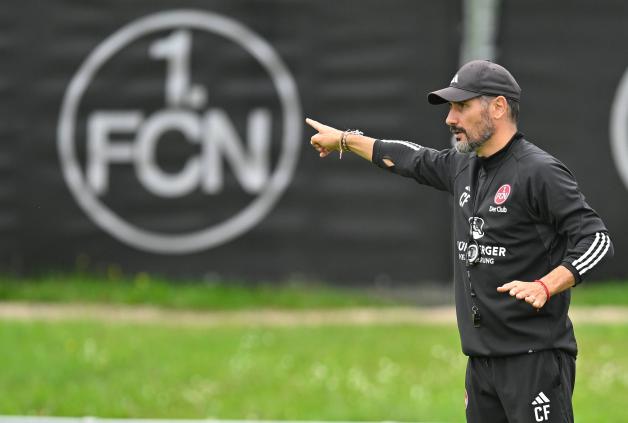 Steht auf Ballbesitz-Fußball: Nürnbers Trainer Cristian Fiél.