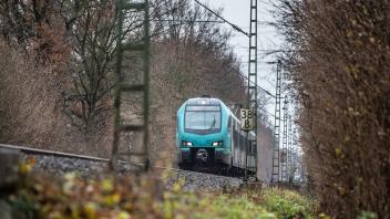Bahnlinie zwischen Lünen und Münster