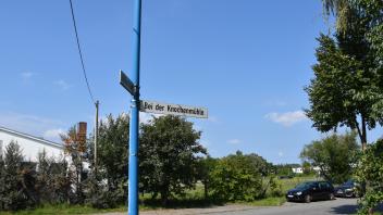 An der Straße Bei der Knochenmühle soll Platz für zirka 240 Geflüchtete geschaffen werden.