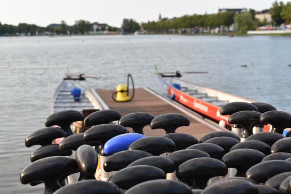 Drachenboot in Schwerin Drachenboot in Schwerin
