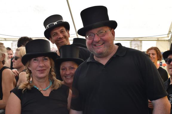 In Schwerin beim Rennen In Schwerin beim Rennen