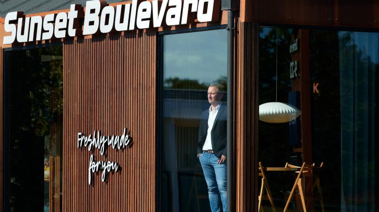 Jens Broch, CEO von Sunset Boulevard, freut sich auf die Eröffnung in Harrislee.