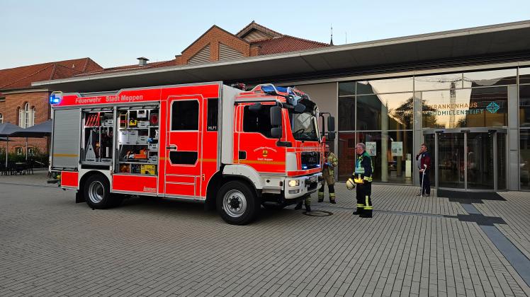 Feueralarm im Krankenhaus Ludmillenstift in Meppen