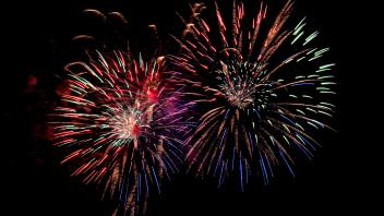 Dümmer brennt, Müde, Lembruch, 2023, Feuerwerk