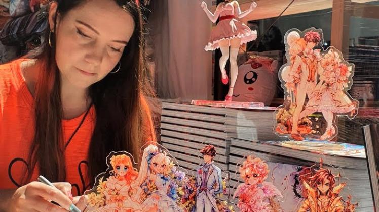 Nashi dritten Band ihrer futuristischen SchwerinMangas SVZ