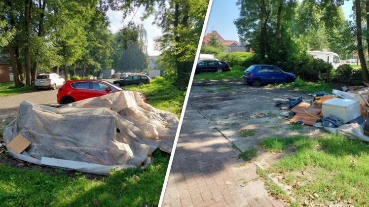 Grundstück in Papenburger Innenstadt verkommt zur Müllhalde 