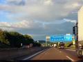 On the road on a German motorway. Overtaking on the motorway, 24.09.2021, Copyright: xAstrid08x Panthermedia23360505