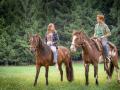 Anni und Lorenz freunden sich an. Beide lieben Pferde. 