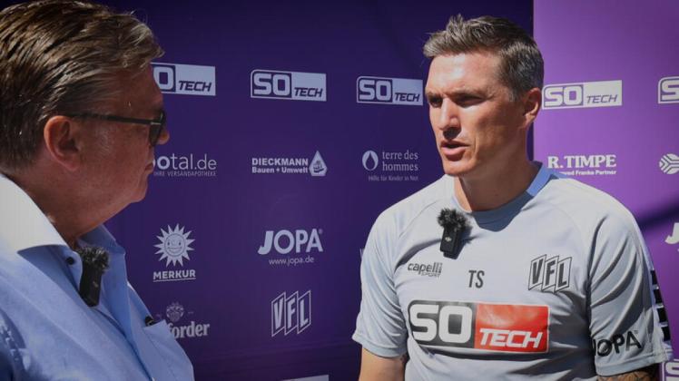 Nach Nürnberg und vor Rostock: VfL-Cheftrainer Tobias Schweinsteiger im Spieltagsinterview