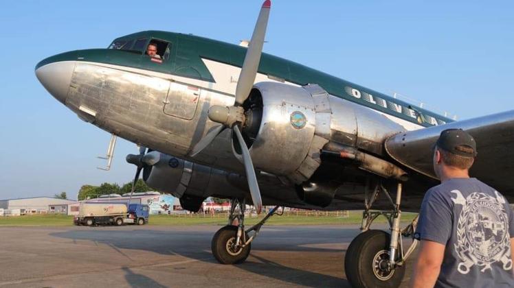 Die DC-3 der Morlock Aviation soll morgen in Nordhorn landen. 