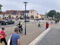 Verkehr an einer Kreuzung
