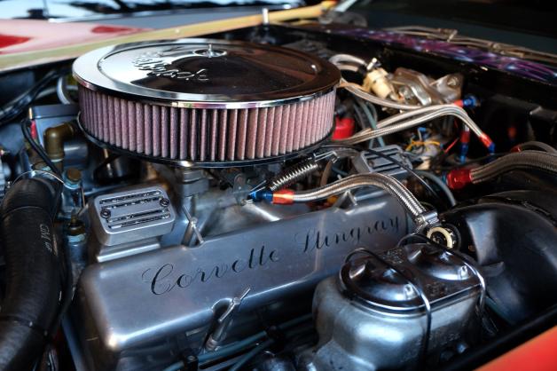 Der Sound des Achtzylinders ist etwas, das Martin Reich an der Corvette gefällt.
