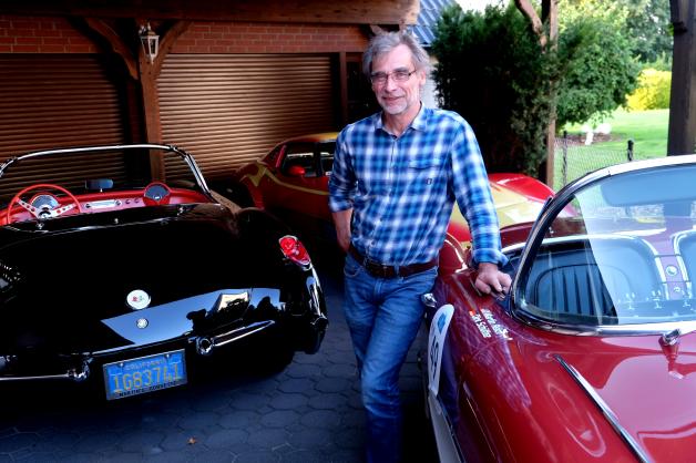 Martin Reich aus Hasbergen kaufte sich als junger Mann seine erste Corvette – und wurde zum Sammler.