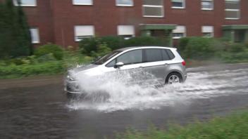 Überschwemmungen in Meppen: „Komplett alles überlaufen“