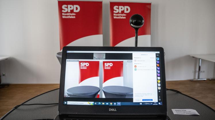 Pressekonferenz NRW-SPD