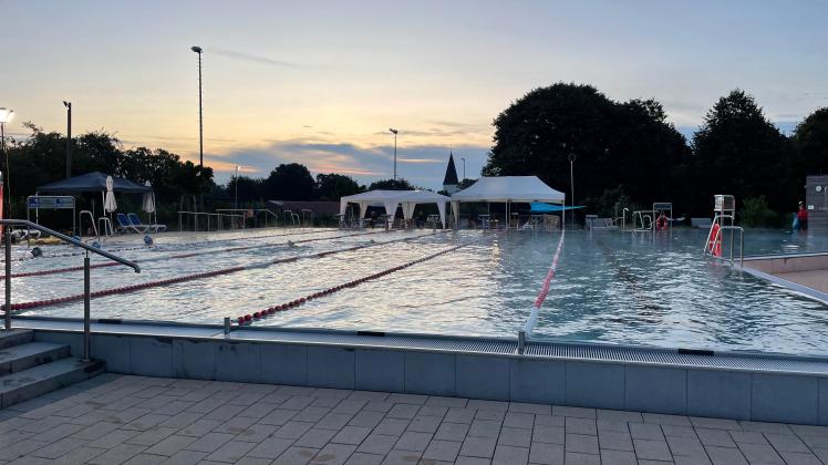 24-Stunden-Schwimmen im Freibad Ueffeln