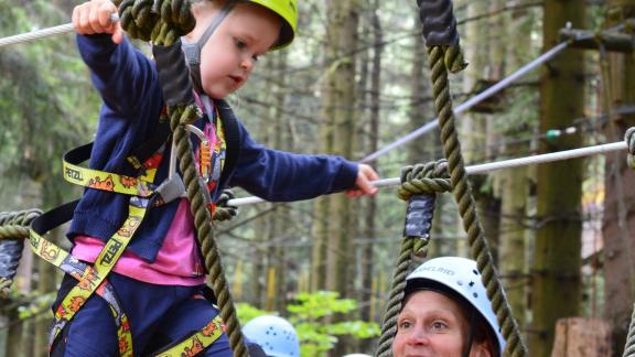 Kletterwald in Sankt Englmar Kletterwald in Sankt Englmar