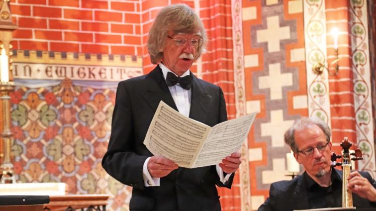 Gotthold Schwarz singt in Gadebusch