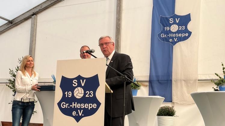 author Auf dem Kommersabend des SV Groß Hesepe