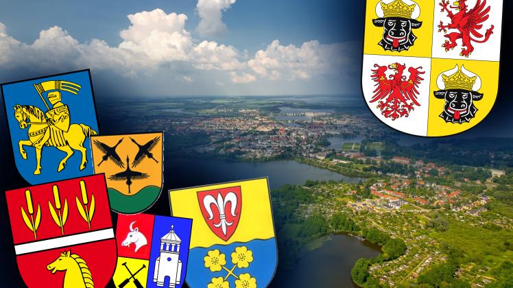 Wappen Schwerin Umland