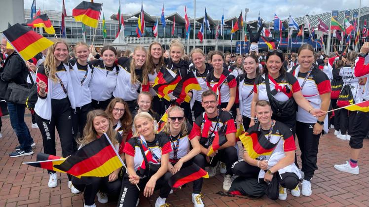 Meller Formation SCrebel Dance bei Weltgymnaestrada in Amsterdam
