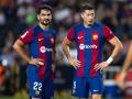 August 20, 2023, Barcelona, Spain: Ilkay Gundogan of FC Barcelona, Barca with Robert Lewandowski of FC Barcelona during 