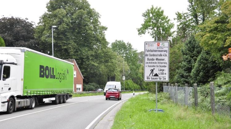 B436 Im Rheiderland Ab Montag Teils Voll Gesperrt | NOZ