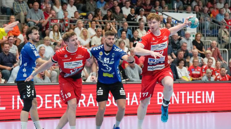 GER, 2. Handball-Bundesliga: HSG Nordhorn-Lingen vs EHV Aue