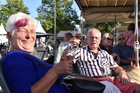 Das Winzerfest in Schwerin lockte viele Besucher Das Winzerfest in Schwerin lockte viele Besucher