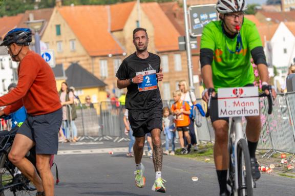 Zum fünften Mal findet der Flensburg Liebt Dich Marathon in Flensburg statt. - 03.09..2023 - Foto Marcus Dewanger Zum fünften Mal findet der Flensburg Liebt Dich Marathon in Flensburg statt. - 03.09..2023 - Foto Marcus Dewanger
