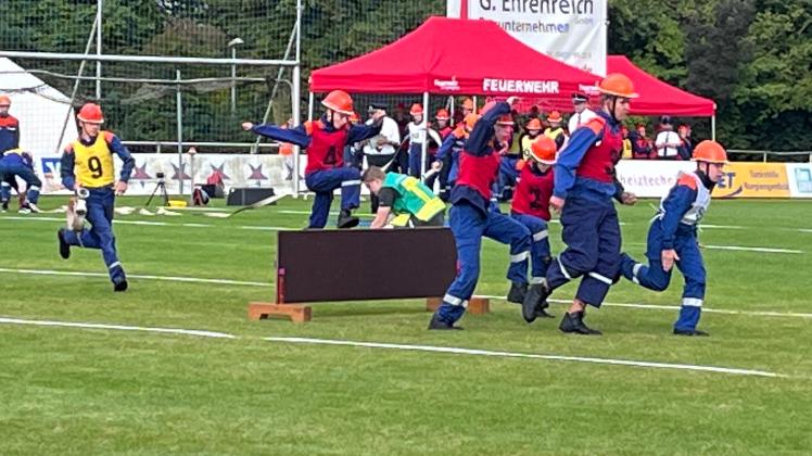 Jugendfeuerwehr Kummer bei DM in Burglengenfeld 2023