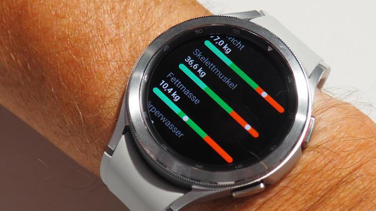 Samsung: Neue Smartwatch misst auch Muskelmasse und Körperfett