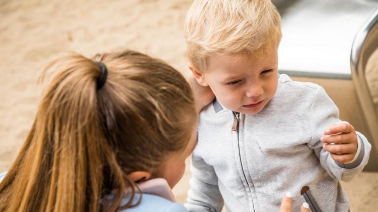 Kind auf dem Spielplatz