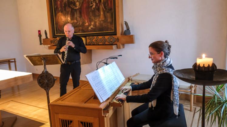 Wohnton mit Lukas Brandt (Oboe) und  Melanie Ortmann (Orgel)