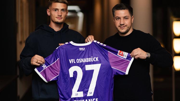 Sport Bilder des Tages VfL Osnabrück verpflichtet MichaÃ«l Cuisance MichaÃ«l Cuisance / Michael Cuisance kommt von Venec