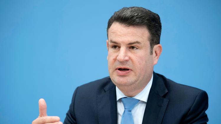 Hubertus Heil - Kindergrundsicherung DEU, Deutschland, Germany, Berlin, 28.08.2023 Hubertus Heil , Bundesarbeitsminister