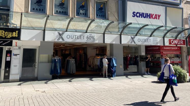 Geschäftswelt Osnabrück Große Straße Schuhkay Deutsch Passage