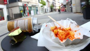 Vermüllung abfall dreck pommes abfalleimer citystreife city-streife delmenhorst