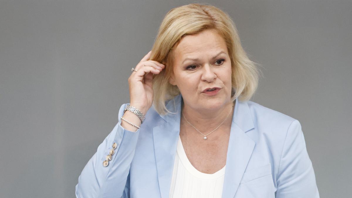 Faeser wegen Schönbohm-Affäre in der Kritik – Innenministerin weist Mobbingvorwürfe zurück | NOZ