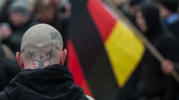 Asylfeindliche Aufmärsche in Brandenburg