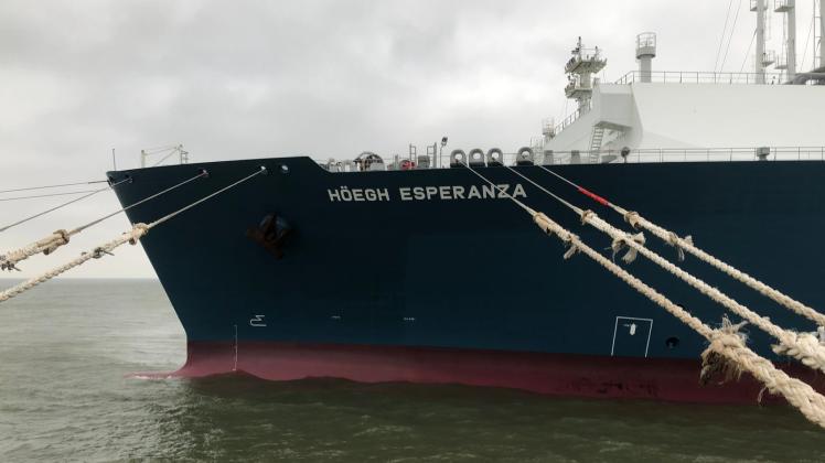 LNG-Terminalschiff «Höegh Esperanza»