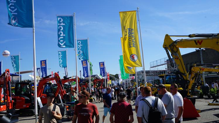 Bei bestem Sommerwetter fand die 68. Nordbau statt. Nordbau 2023