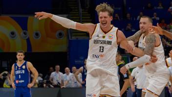 September 10, 2023, Manila, Philippines: FIBA World Cup Basketball Final Serbia vs Germany at the Mall of Asia Arena Man