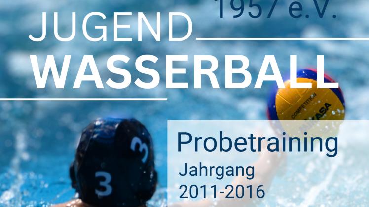 Wasserball Probetraining der Jahrgänge 2011-2016