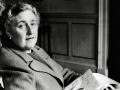 English crime mystery writer Agatha Christie at her home, Greenway House, Devon, England, 1946 / File Reference 34145-4