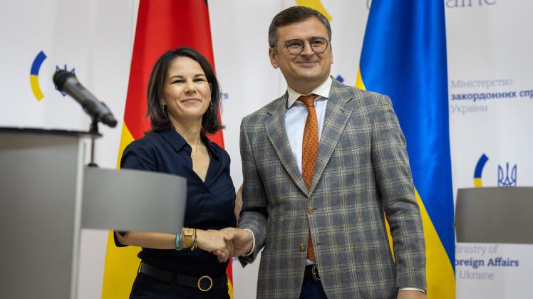Außenministerin Baerbock in Kiew