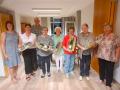Sandra Behre, Anni Küthe, Hildegard Wolke, Gisela Wegener und Margreth Dierker wurden von Beatrix Kreye, Olaf van der Zwaan und Maria Gärke verabschiedet.