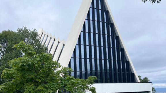 Eismeerkathedrale in Tromsø Eismeerkathedrale in Tromsø