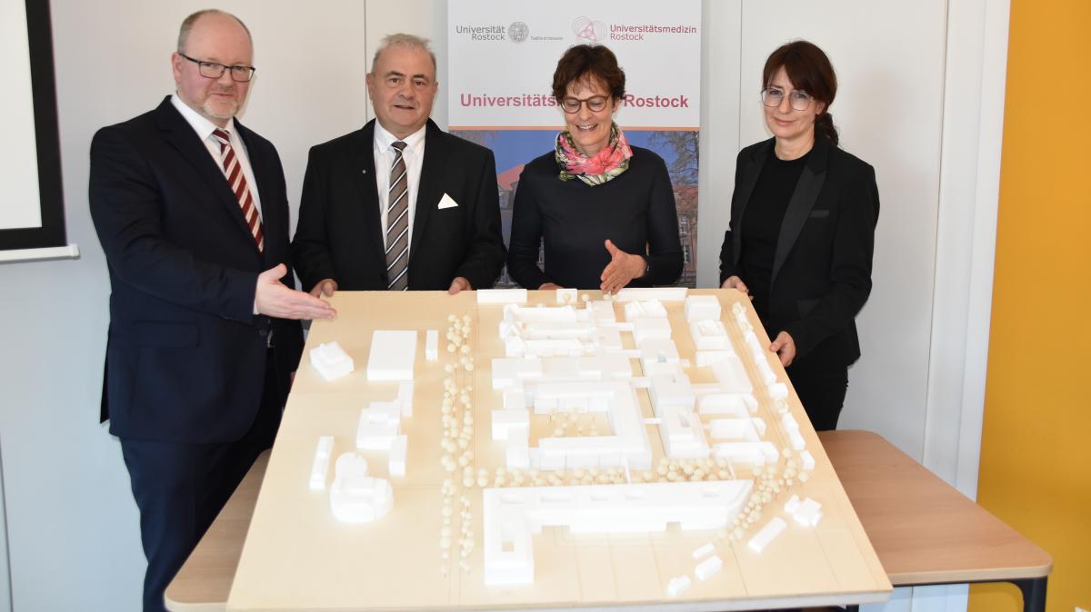Gigantisches Bauprojekt der Unimedizin Rostock auf den Weg gebracht | NNN
