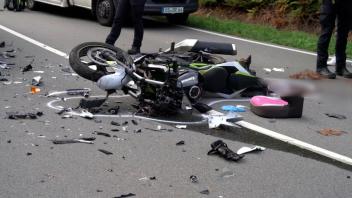 18-Jähriger nach Motorradunfall in Belm in Lebensgefahr